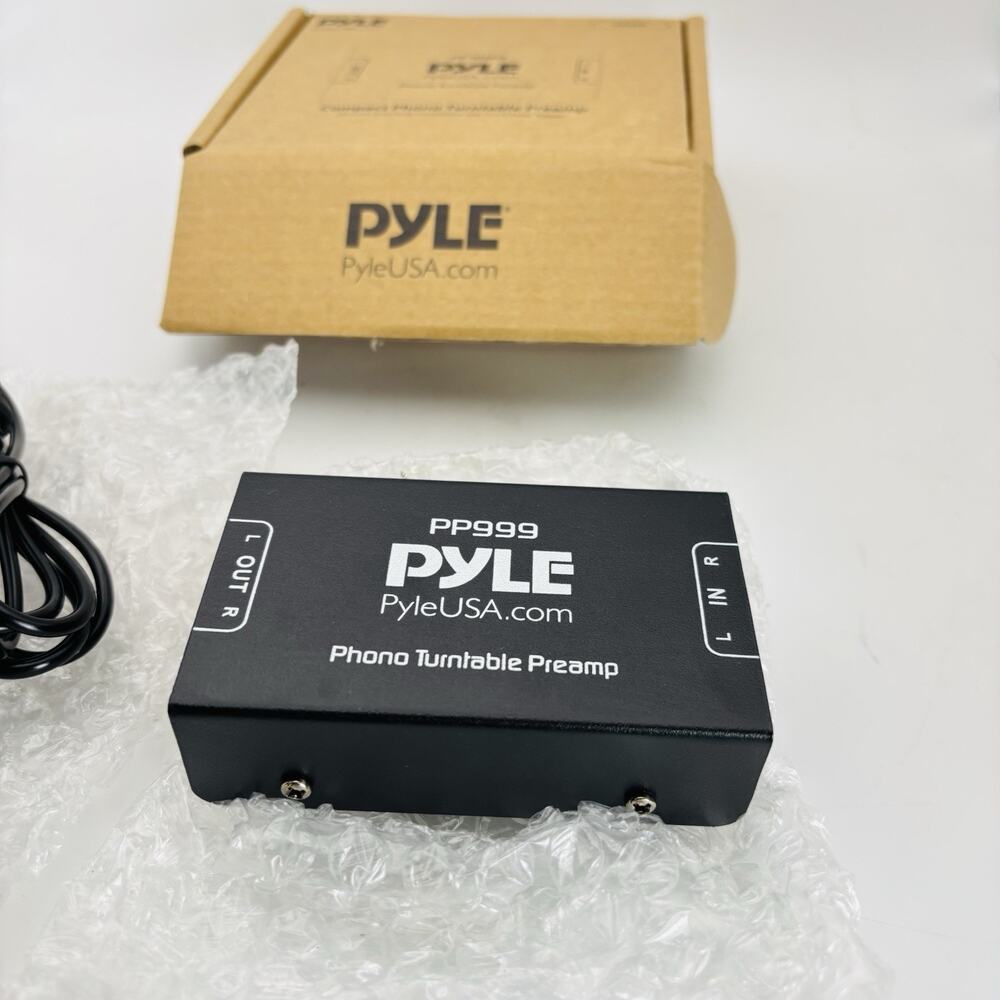 Pyle PRO Phono Turntable Pre-Amplifier Model PP999 New In Open Box. - Picture 9 of 14